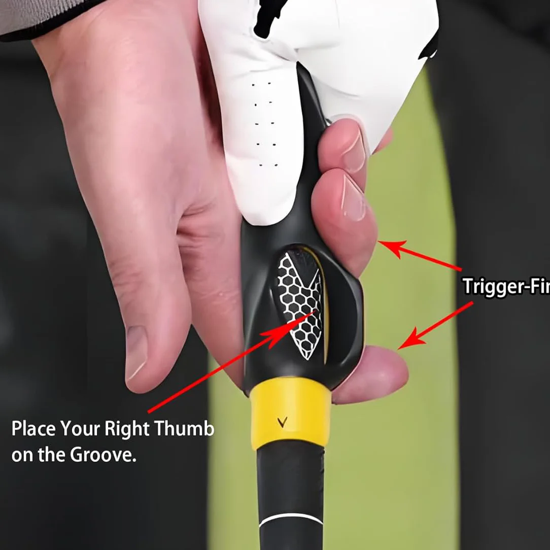 Golf Grips Correction Grip Typ - Golf Equipment Holder ulasan dan harga