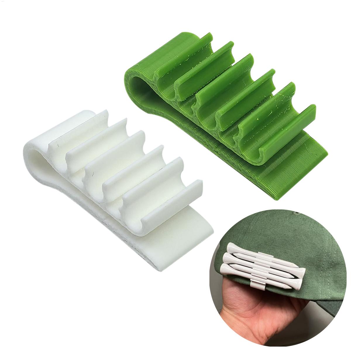 3D Printed Golf Tee Hat Brim C - Golf Equipment Holder ulasan dan harga