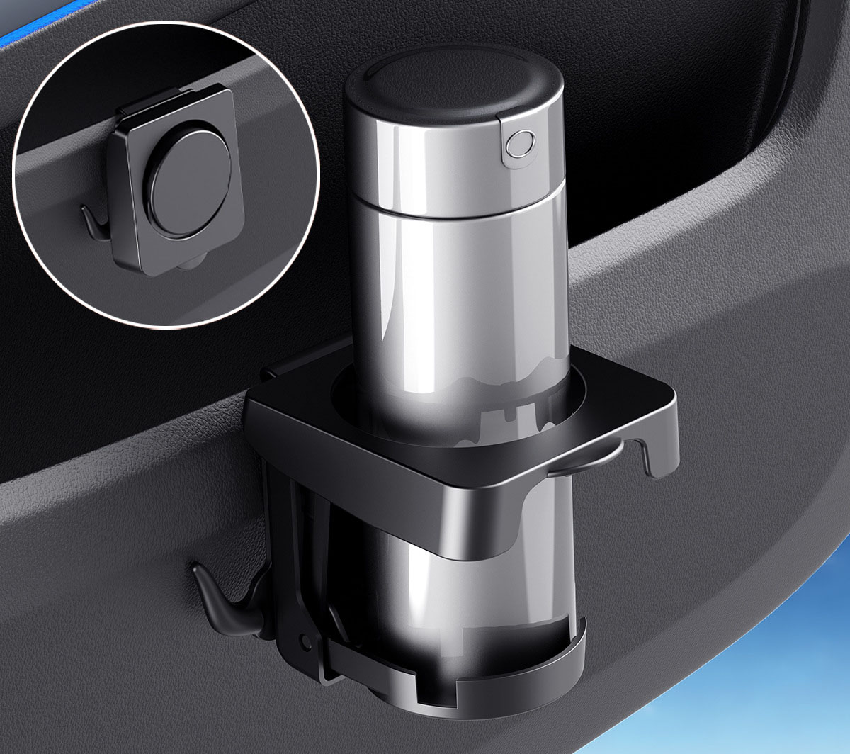 Universal Foldable Car Door Cu - Golf Equipment Holder ulasan dan harga
