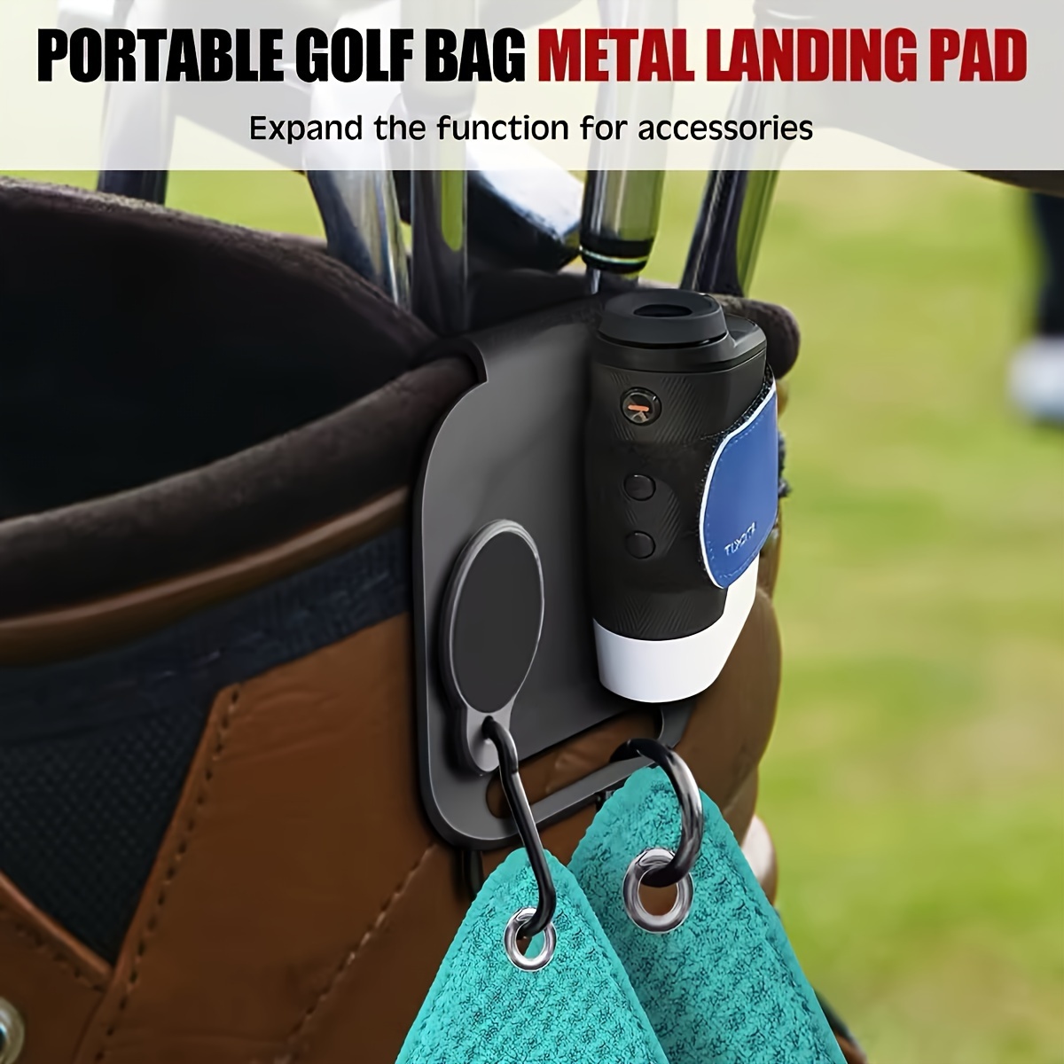 Magnetic Golf Bag Landing Pad（ - Golf Equipment Holder ulasan dan harga